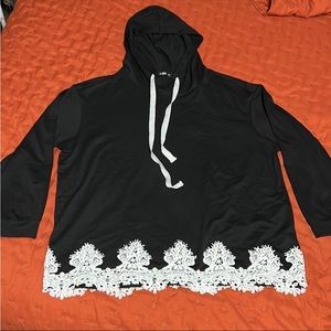 Plus Size Lightweight Hoodie 1X